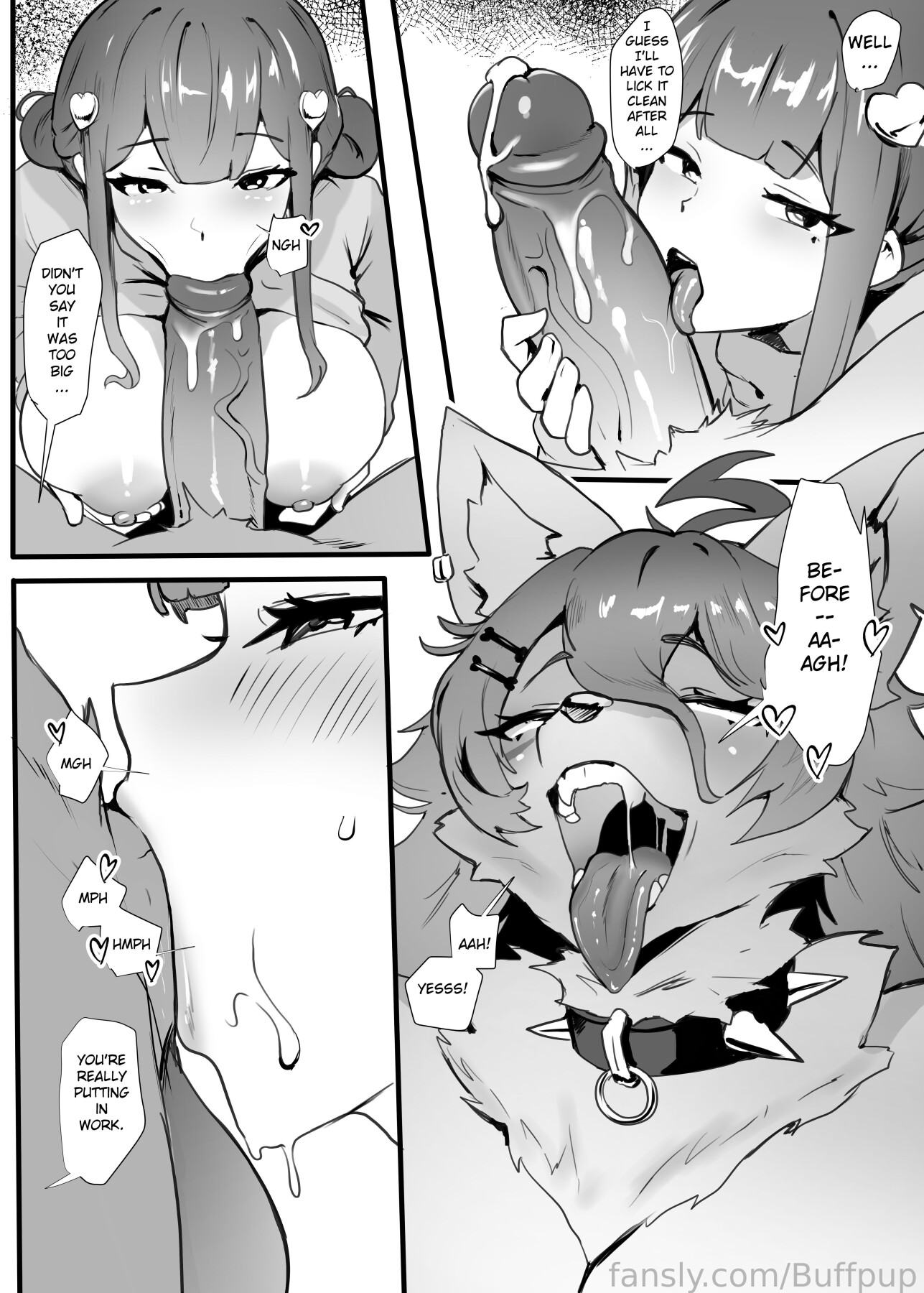 Hentai Manga Comic-My Friend Buffpup can grow a Cock-Read-11